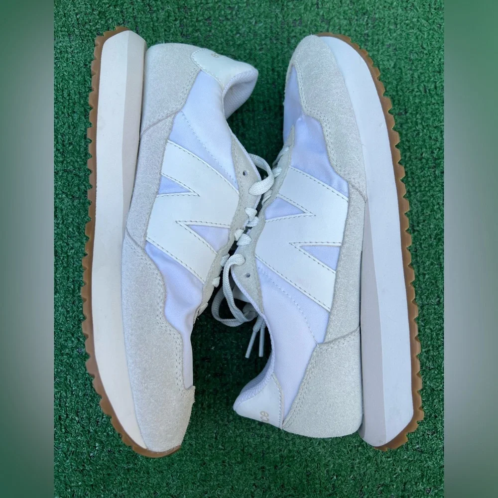 New Balance 237 Nimbus Cloud White WS237NN Women’s size 10B Used no original box - Picture 4 of 16